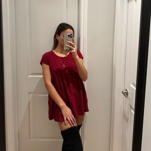 American Apparel thigh high socks